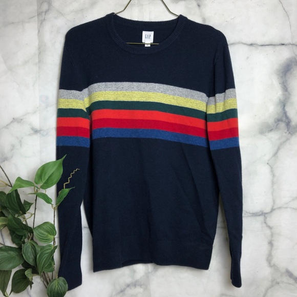 Gap merino wool sweater striped size small - Picture 8 of 8